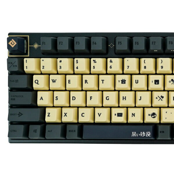 fumo｜フモ ゲーミングキーボード ふもコレ × 黒い砂漠(グリーン軸) fc-kb92-bde1-green [有線 /USB]