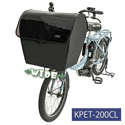 カワスミ｜Kawasumi ペットインバスケットカバー ワイド クリア KPET-200CL