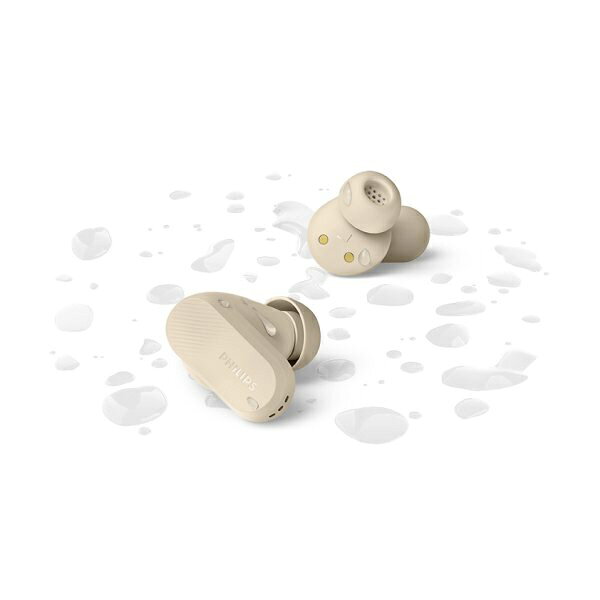 PHILIPS｜フィリップス 完全ワイヤレスイヤホン ベージュ TAT3509BG/97 [ワイヤレ...