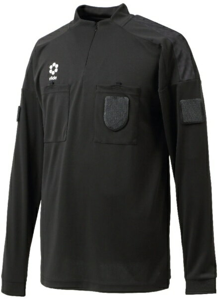 イミオ｜imio メンズ SFIDA (スフィーダ) レフェリーシャツ ロングスリーブ Sサイズ Black SA22835 [メンズ /Sサイズ]【返品交換不可】