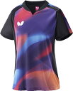 バタフライ|BUTTERFLY Butterfly(バタフライ) レディース グレスリー・シャツ・レディース ローズバイオレット O 46329