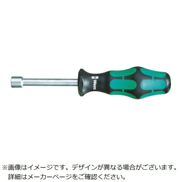 Driver - WERA社｜ヴェラ 395HO　ナットドライバー　6.0X70　029462《※画像はイメージです。実際の商品とは異なります》