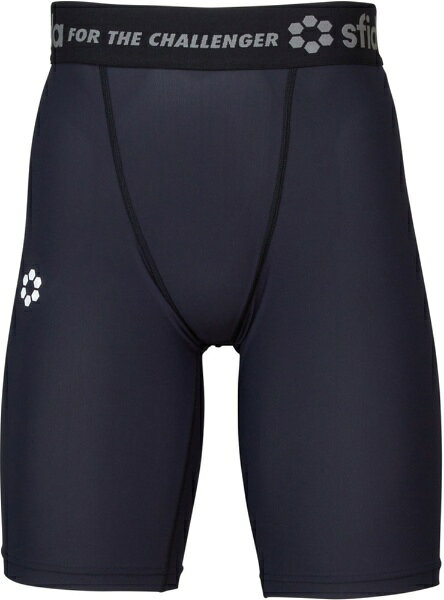 イミオ｜imio メンズ SFIDA (スフィーダ) BP コンプレッションベースレイヤーハーフタイツ ブラック SA..