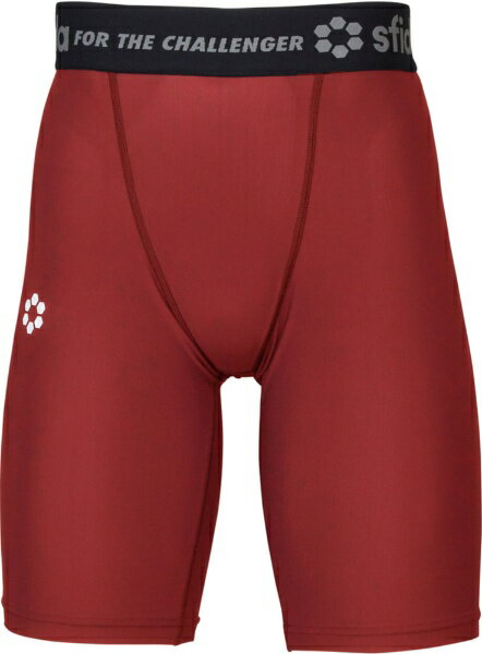 イミオ｜imio メンズ SFIDA (スフィーダ) BP コンプレッションベースレイヤーハーフタイツ レッド SA21..