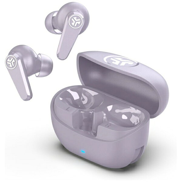 JLAB｜ジェイラブ 完全ワイヤレスイヤホン Go Pods ANC Light Purple EBGOPODSLLC50WEB [ワイヤレス(左右分離) /カナル型 /ノイズキャンセリング対応 /Bluetooth対応]