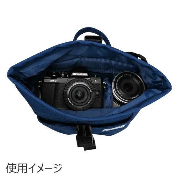 ETSUMI｜エツミ Coleman ロールバッグS ネイビー CO-8789