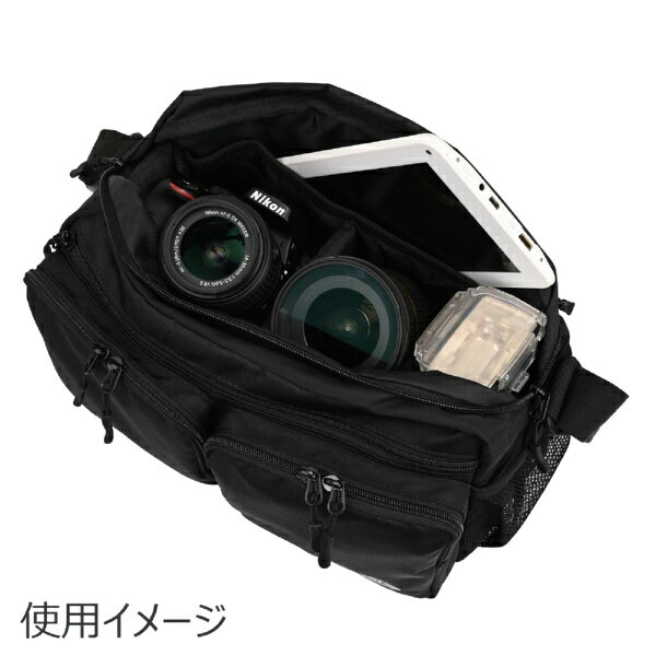 ETSUMI｜エツミ Coleman ショルダーバッグL ブラック CO-8782