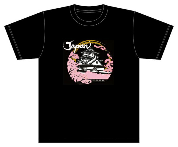 OWLTECH｜オウルテック JAPAN 桜城 Tシャツ 5.6oz XL 黒 LE-JTS-5626-BK-XL