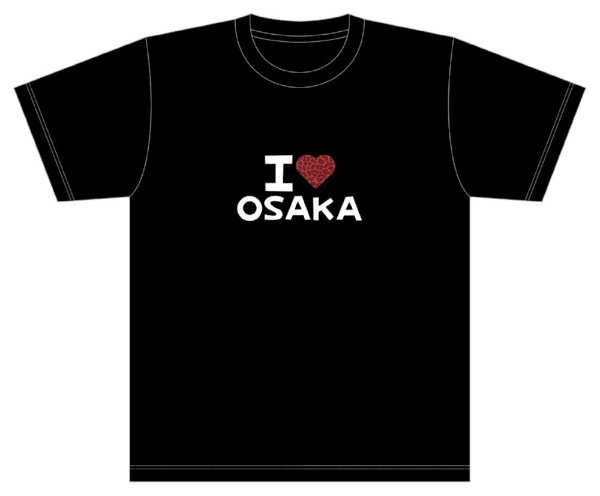 OWLTECH｜オウルテック I LOVE OSAKA RD Tシャツ 5.6oz M 黒 LE-JTS-5652-BK-M