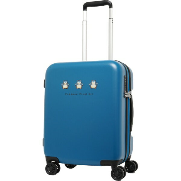 ポケモン｜Pokemon スーツケース ピクセルアート ファスナータイプ 旅行目安日数：3〜4泊 約37L 拡張時..