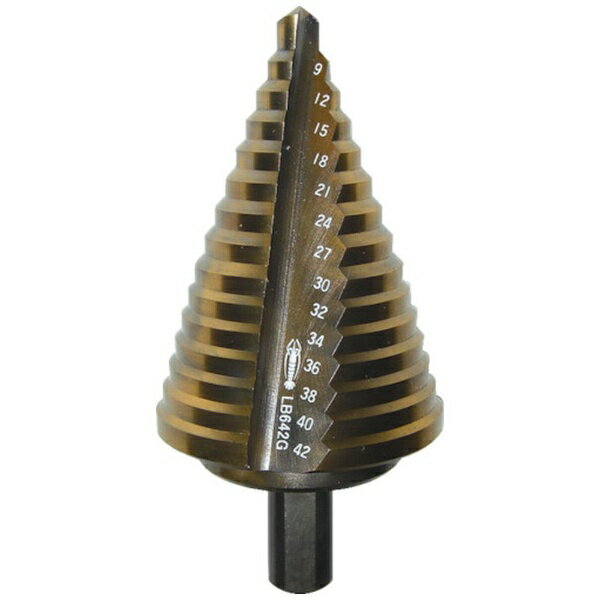 ロブテックス｜Lobtex ステージドリル コーティング 15段 軸径10mm LB642G