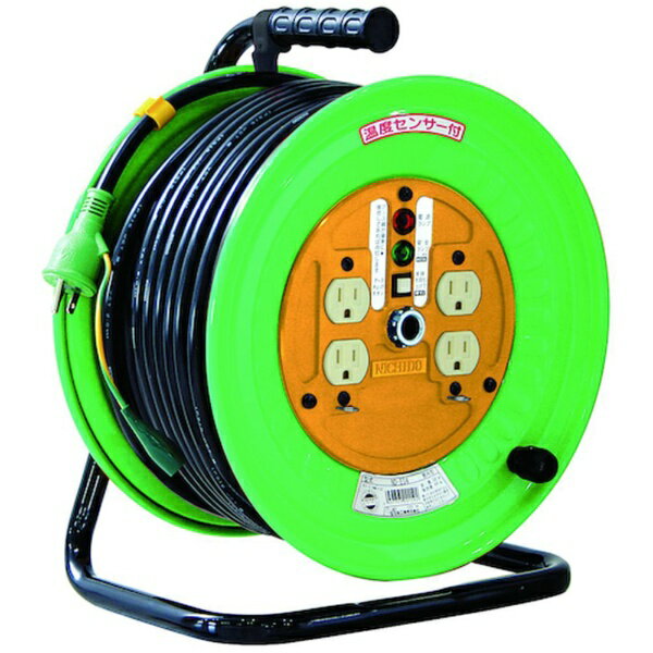 日動工業｜NICHIDO NICHIDO　電工ドラム　標準型100Vドラム　50m　アース付　ND−E54