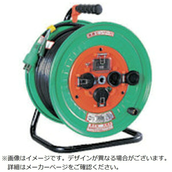 日動工業｜NICHIDO NICHIDO　電工ドラム　防雨防塵型100Vドラム　アース付　漏電遮...