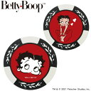ホクシン交易|Hokushin Trading ゴルフマーカー ベティーブープ Betty Boop チップマーカー ホワイト MK0319