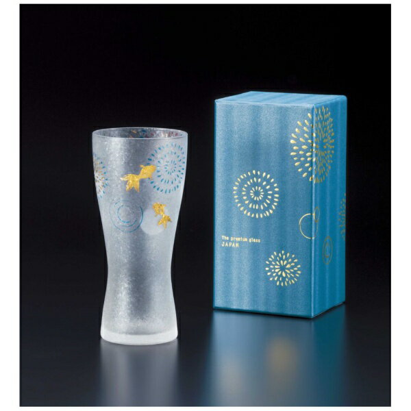 石塚硝子｜ISHIZUKA GLASS プレミアム ビアグラスM 花火 アデリア