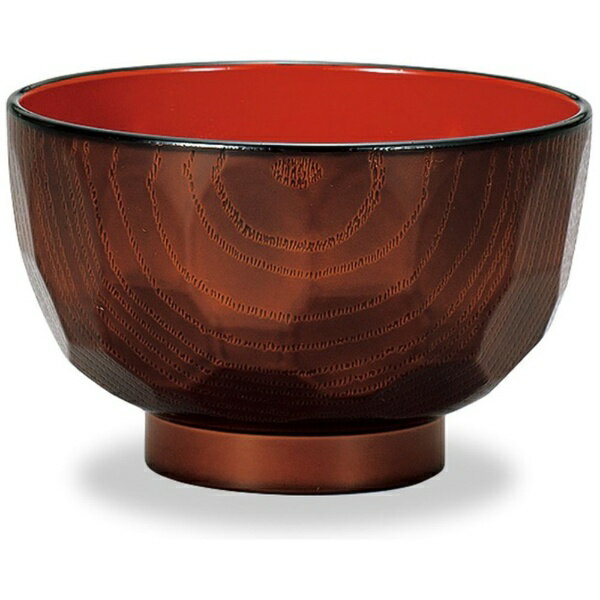 ミタニ 山中塗　汁椀　亀甲　溜