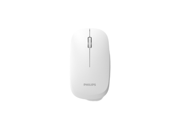 PHILIPS｜フィリップス マウス 4000 series(Android/Mac/Windows11対応) ホワイト SPK7438W [光学式 /無線(ワイヤレス) /4ボタン /Bluetooth・USB]
