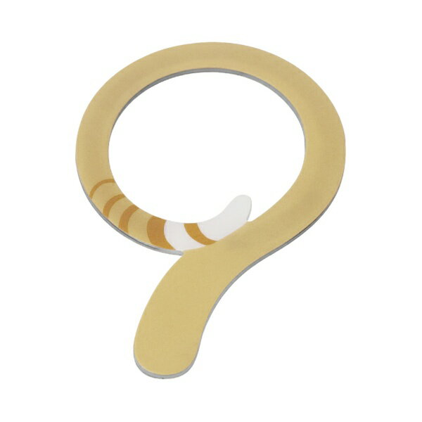 ラスタバナナ｜RastaBanana マグネットステッカー ねこのしっぽ 茶トラ RMAGR02CTR