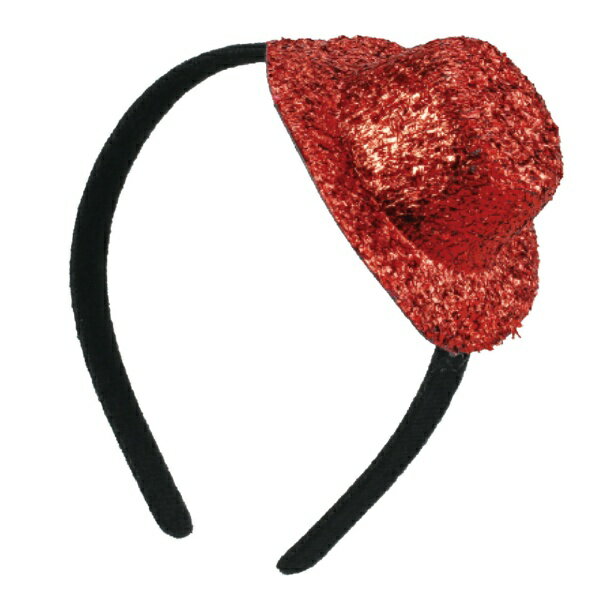 アーテック｜Artec キラキラ帽子付カチューシャ 赤 赤 18992