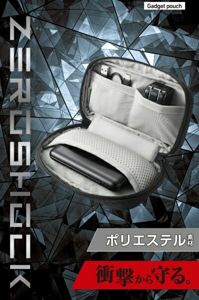 ELECOM｜エレコム ガジェットポーチ [W170xD40xH95mm] ZEROSHOCK Sサイズ ブラック ZSB-GP01PSBK biccamera-15181357 楽天ビック(ビックカメラ×楽天) サンプル画像2