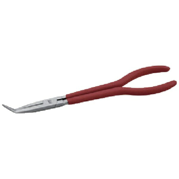 ■奥まった場所での作業に便利です。【用途】・汎用工具【仕様】・全長（mm）： 275・ソフトグリップ付【材質／仕上】・特殊鋼【注意】・電気が流れているものには、使用しないで下さ