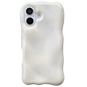 COCO case iPhone 16 溶けたドロドロケース COCO case とうふ 1829-16-TOFU