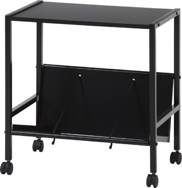 不二貿易｜Fuji Boeki ファイルワゴン 1段 [W550xD380xH580mm] ブラック 17611