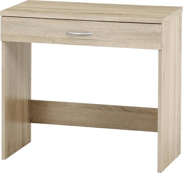 不二貿易｜Fuji Boeki 引き出し付きデスク [W800xD415xH720mm] オーク 52273