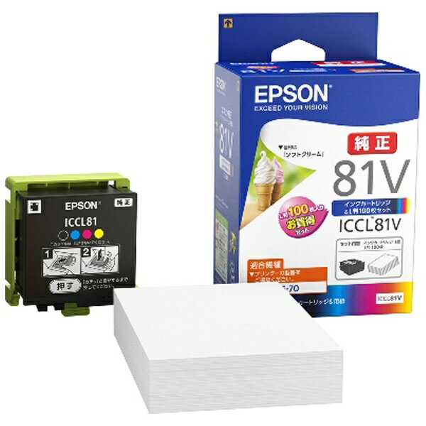 ץEPSON ICCL81V ץ󥿡󥯡ܼ̿ѻ饤[ LȽ /100] 4Υ[ICCL81V]