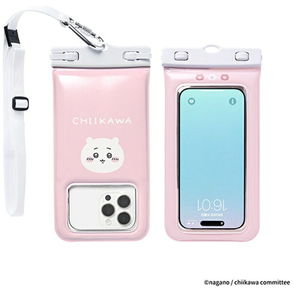 HAMEE ちいかわ/DIVAID フローティング防水ケース ワイドサイズ