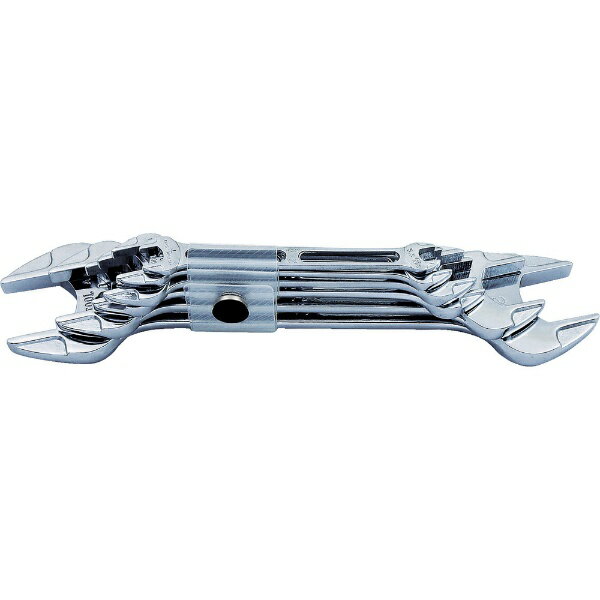 旭金属工業｜ASAHI TOOLS ライツールやり形両口スパナセット6丁組　LEXS6