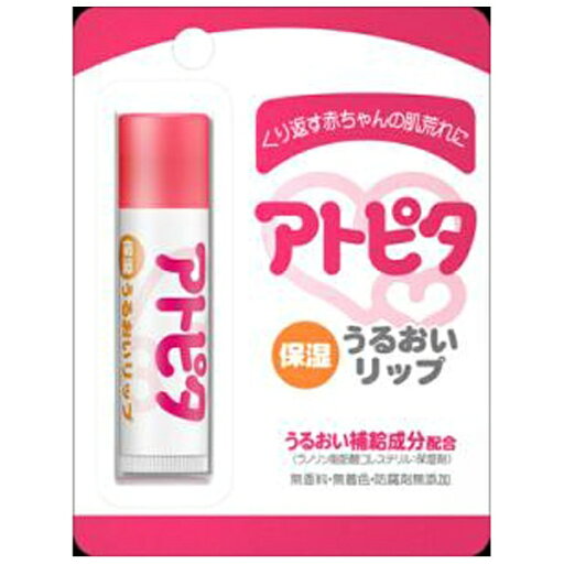 丹平製薬|Tampei アトピタ保湿うるおいリップ 5g〔スキンケア(赤ちゃん用)〕 丹平製薬|Tampei アトピタ保湿うるおいリップ 5g〔スキンケア(赤ちゃん用)〕
