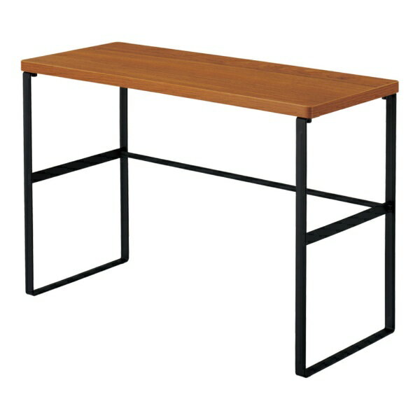 リヒトラブ｜LIHIT LAB. 机上台 [W500xD200xH335mm] MDF机上台・スリム トールタイプ500 ブラウン A-80..