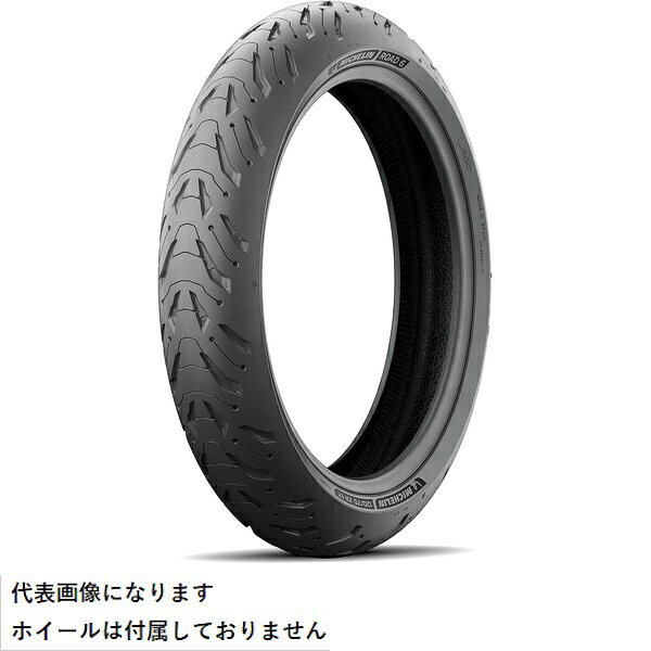 ●最新のミシュランスポーツツーリングタイヤMICHELIN ROAD 6をお勧めする理由ウェットグリップの更なる向上100%シリカテクノロジーと最新のトレッドパターンデザインにより、ウェットコンディションでのグリップ力がMICHELIN ROAD 5*と比較して15%向上しています。Ride for longer !新開発のハイテク・コンパウンドにより、タイヤの寿命が10％向上しました。**定評のあるMICHELIN ROADシリーズの最新モデルMICHELIN ROAD 6には、20年間にわたる絶え間ない技術革新と最新のテクノロジーが導入されています。ウェットグリップの更なる向上！Ride for longer !定評のあるMICHELIN ROADシリーズの最新モデル■型番：749529■用途：オートバイ用タイヤ■タイヤシリーズ：ROAD 6シリーズ F (フロント用)■タイヤサイズ：120/70ZR19 M/C (60W) TL ／タイヤ1本