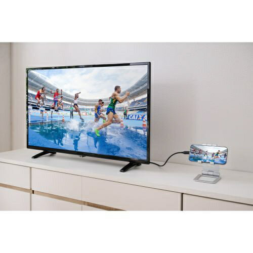 ELECOM｜エレコム USB-C HDMI 変換ケーブル 1m 柔らかく取り回しやすい 4K/60Hz対応 < Windows MacBook Chromebook Android iPhone iPad 対応 > ミラーリング 映像出力 ブラック ブラック MPA-CHDMIY10BK3 [USB-C ⇔ HDMI /4K] 3