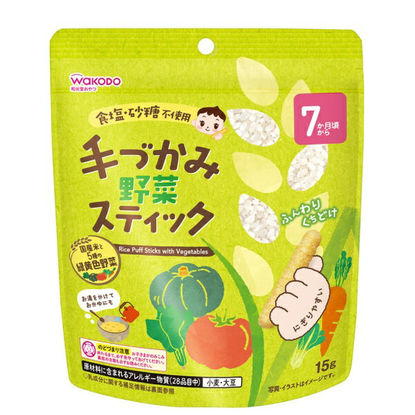 Other - アサヒグループ食品｜Asahi Group Foods 手づかみ野菜スティック 15g 手づかみ