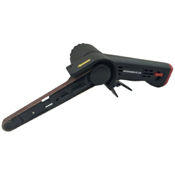 ■静音タイプで樹脂ボデーによる軽量化を図りましたアーム角度は作業内容に応じて調整できます。■レギュレータ内蔵により回転速度調整が可能です。【用途】・金属加工のバリ取り、仕上げ研削作業に。・溶接ビート削りやサビ取り作業に。・自動車の鈑金作業に。【仕様】・ベルト寸法（mm）： 10/12×330・ベルト速度（m/min）： 1300・無負荷回転数（min［［の−1乗］］）： 17000・空気消費量（［［M3］］/min）： 0.45・ホース取付口： NPT1/4・排気： 後方・全長（mm）： 315・ベルト使用巾： 10/12mm・高さ（mm）： 50・使用空気圧力（MPa）統合： 0.6・使用空気圧（MPa）： 0.6・品名： U-110Mベルトサンダー10/12×330mm・使用空気圧力： 0.6MPa