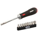 TONE|トネ ラチェットドライバーセット RD10S《※画像はイメージです。実際の商品とは異なります》(4)
