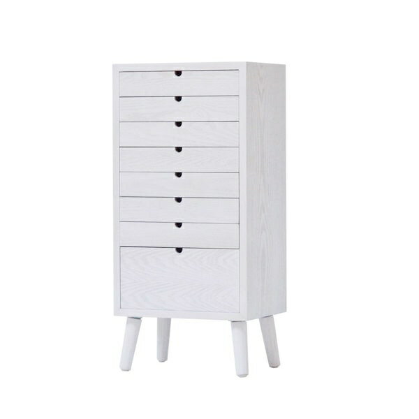B.Bファニシング｜B.B FURNISHING 多段チェスト　8段タイプ　ホワイト　ONCH-0044W...