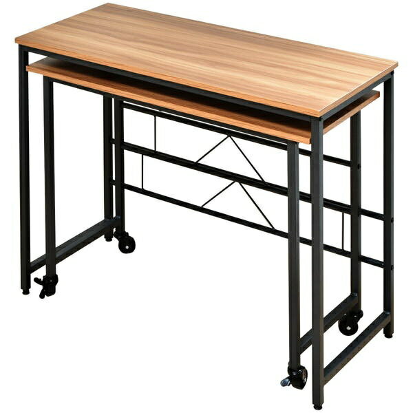 B.Bファニシング｜B.B FURNISHING メラミン　ネストデスク　ライトブラウン　ONDK-0072LBN【北海道・沖..