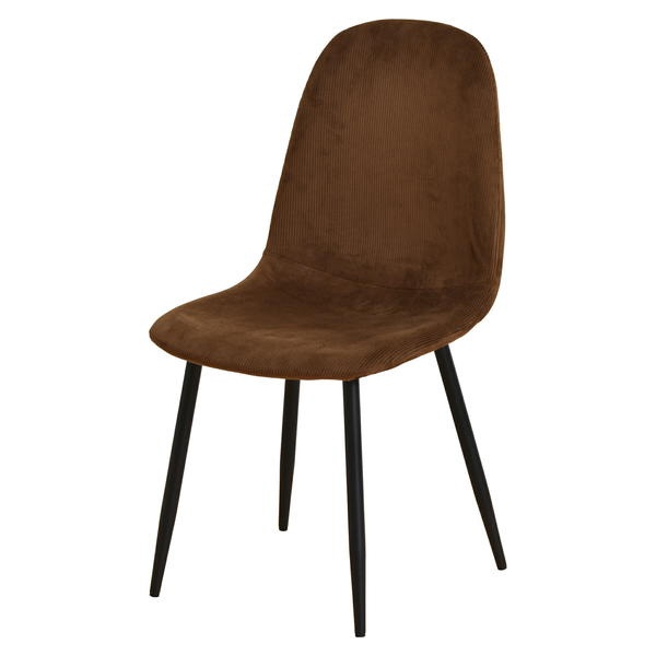 B.Bファニシング｜B.B FURNISHING ダイヤステッチチェアー　コーデュロイブラウン　ONDC-0050CBR【キャ..