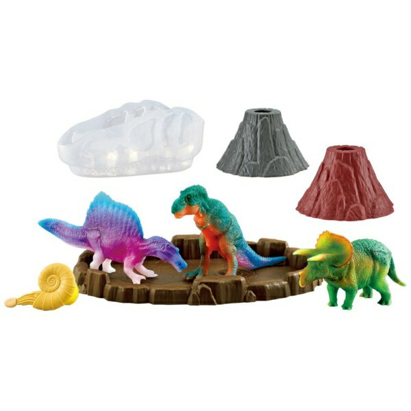 PILOT｜パイロット かえちゃOh!!ワールド　最強恐竜まほうのティラノサウルス　究極バトルフィールドセット　スピノサウルス＆トリケラトプス恐竜対戦DXセット