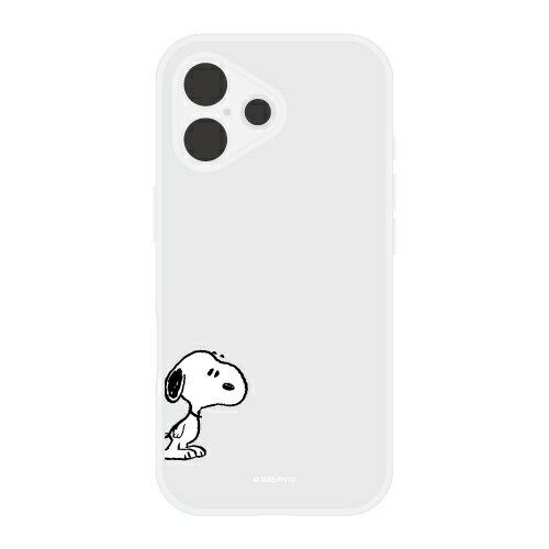 グルマンディーズ｜gourmandise iPhone 17 ケース IIIIfit プランプフレーム ピーナッツ スヌーピー SNGG-170A