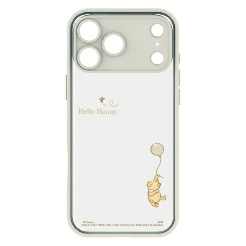 乐天商城 - グルマンディーズ｜gourmandise iPhone 17 Pro Max ケース IIIIfit プランプフレーム ディズニーキャラクターズ くまのプーさん DNG-298PO