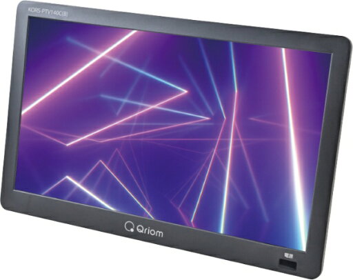 QRIOM|キュリオム ポータブルテレビ 14インチ KORS-PTV140C-B QRIOM|キュリオム ポータブルテレビ 14インチ KORS-PTV140C-B