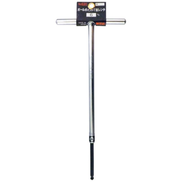 若穂囲製作所 ボールポイント T型レンチ 6mm 62060