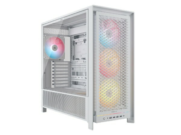 CORSAIR｜コルセア PCケース [ATX /Micro ATX /Extended ATX /Mini-ITX] FRAME 5000D RS ARGB ホワイト..