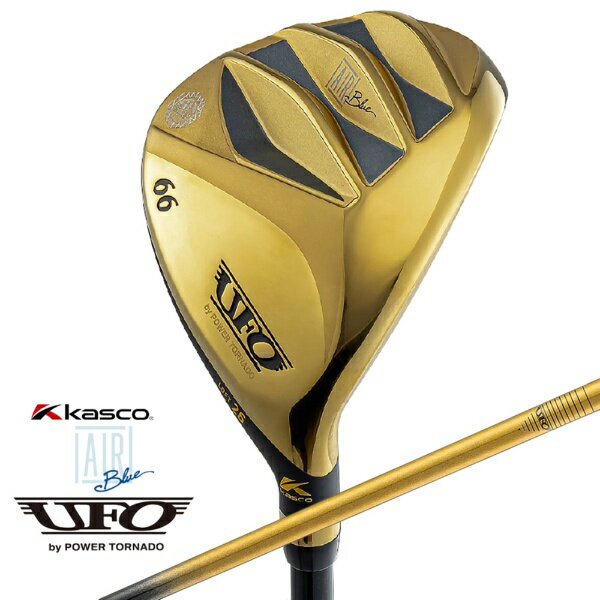 キャスコ｜kasco ユーティリティ UFO AIR UT by POWER TORNADOゴールド仕様 #66 [26° /Falconshaft AIR UT /S /右利き用]