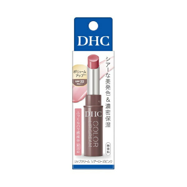 DHC｜ディーエイチシー リップクリーム シアーローズピンク 1.5g