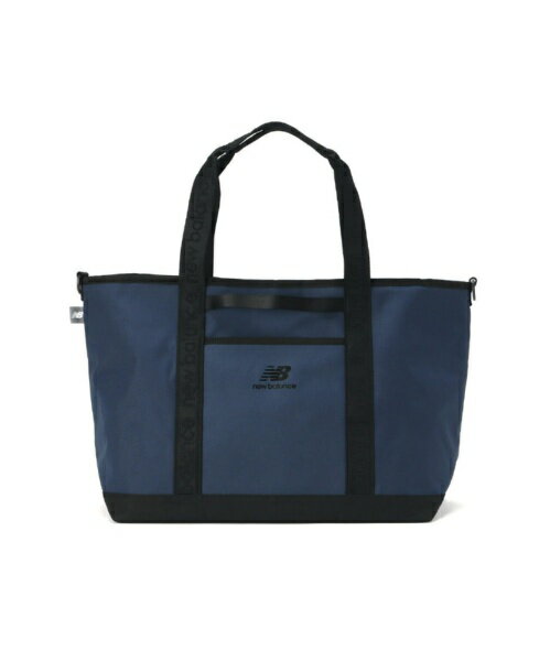 ニューバランス｜New Balance ロゴテープ トートバッグ ネイビー 5981003 [(約)38.2L /W600mm(440mm)×H350mm×D210mm /0.476kg]